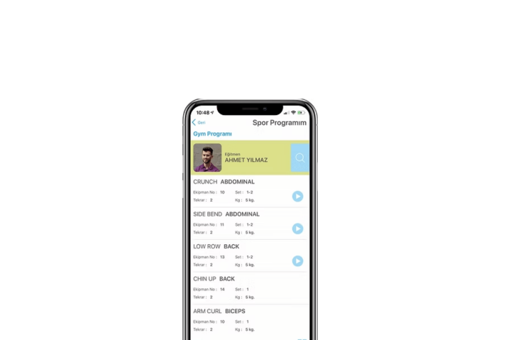 Antrenmanını Her Yerden Takip Et